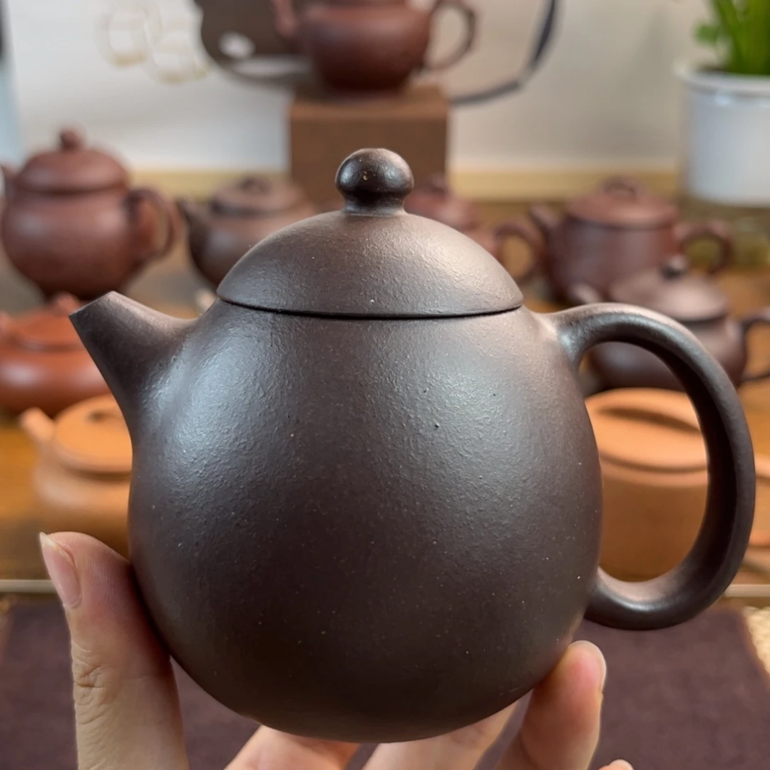 茶壶紫砂手工制作工艺精湛200c