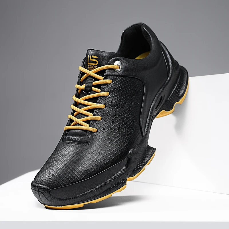 【夏款15周年款】透气轻薄联邦一体注塑工艺时尚夏季牛皮户外男鞋