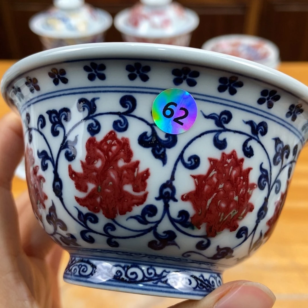 手绘现代茶具非古董