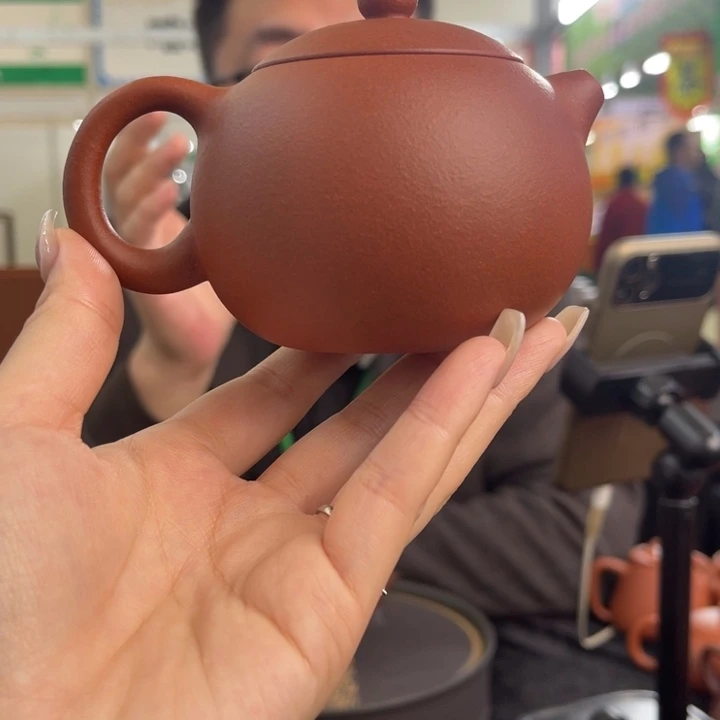 茶杯紫砂红清水西施  200CC