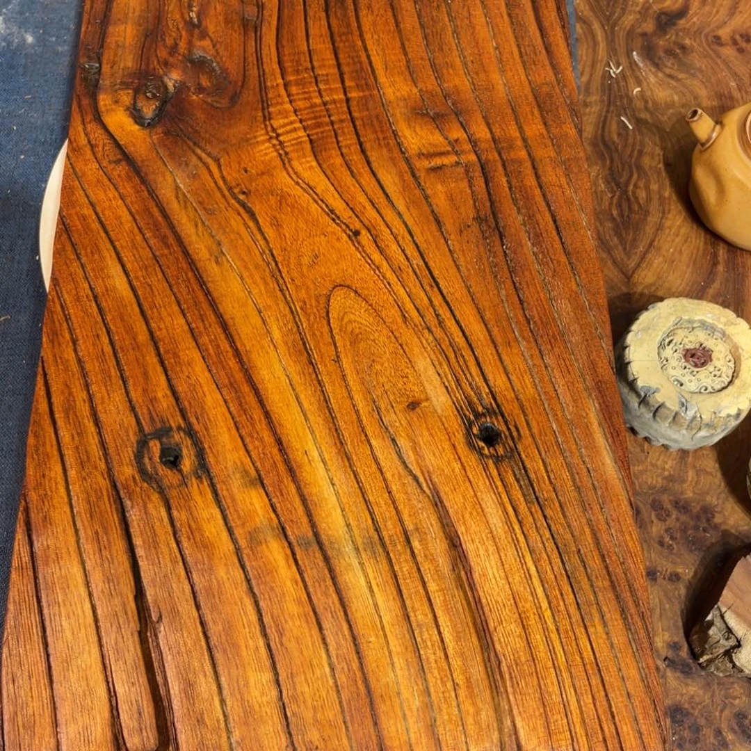 青***蓝榆木老榆木手工干泡台