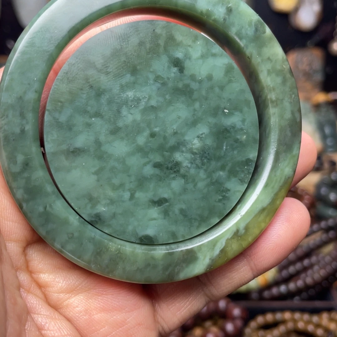 岫岩河磨玉（透闪石质玉）未镶嵌颈饰58.7