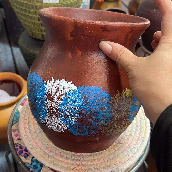 彩绘烟花福袋高20口16默认打孔