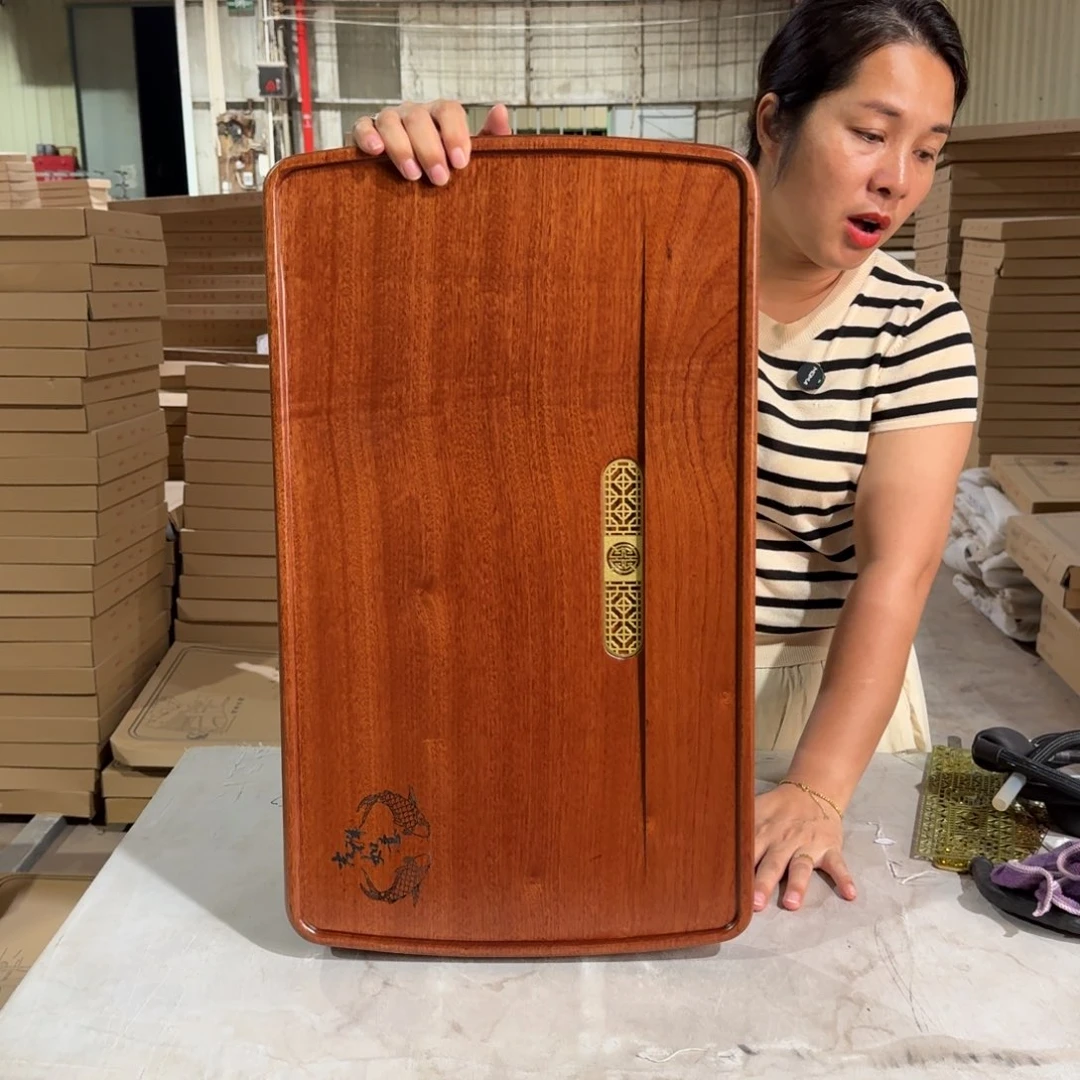 花梨木茶盘60*35尺寸