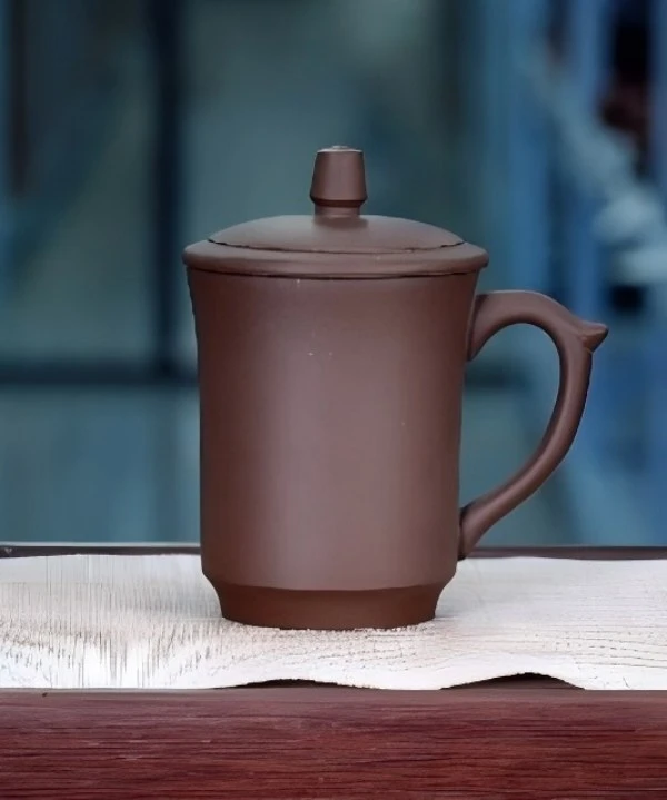 宜兴紫砂杯20年前老杯宽口