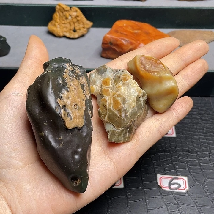 大***影有机玻璃阿拉善戈壁石