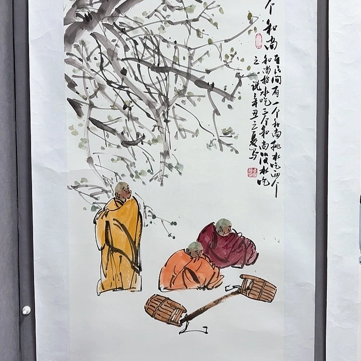 国画亲笔手绘放心去藏