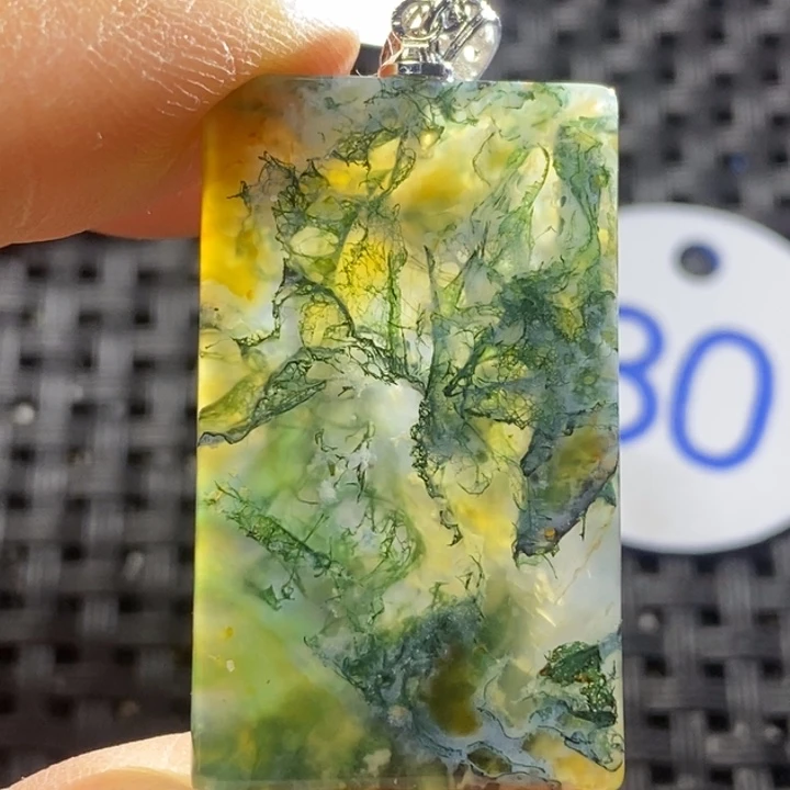 未镶嵌颈饰玛瑙/玉髓3*3