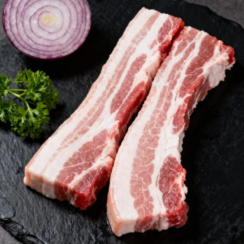 土猪精品五花肉肥瘦相间肉质紧实顺丰/京东包邮