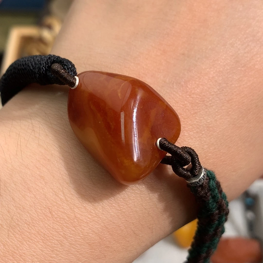 蜜蜡裸石未镶嵌你