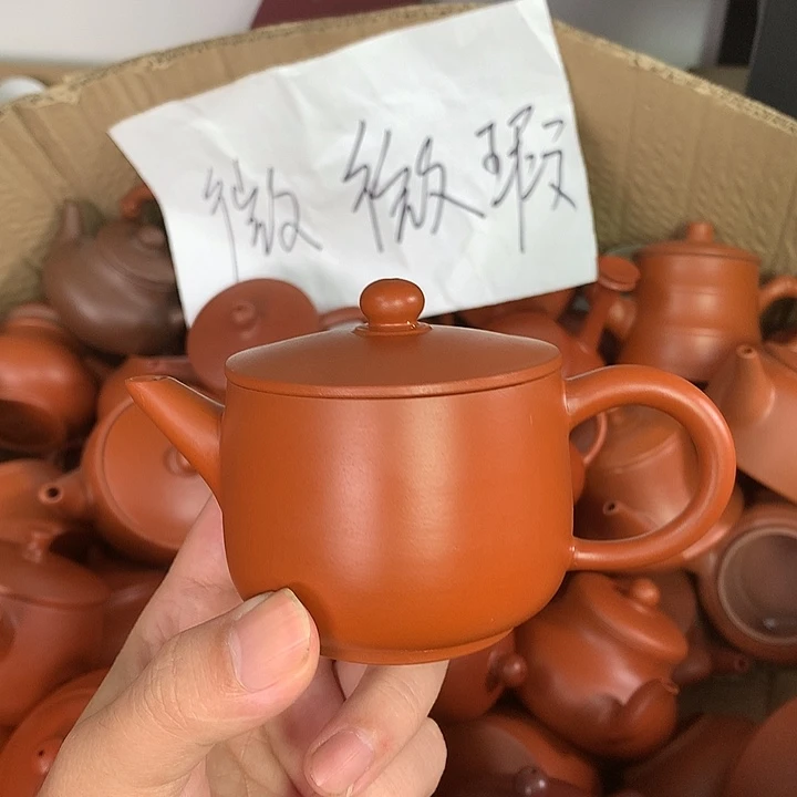 原矿朱泥茶壶茶具家用130