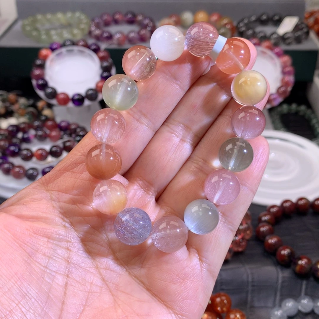 水晶手链未镶嵌清***年手链