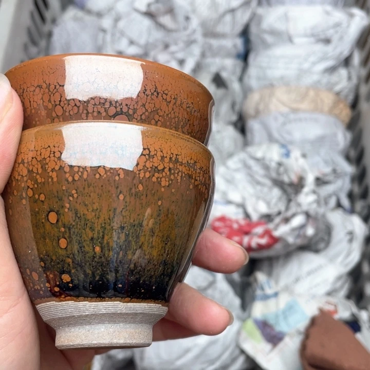 茶盏建窑建盏主人杯