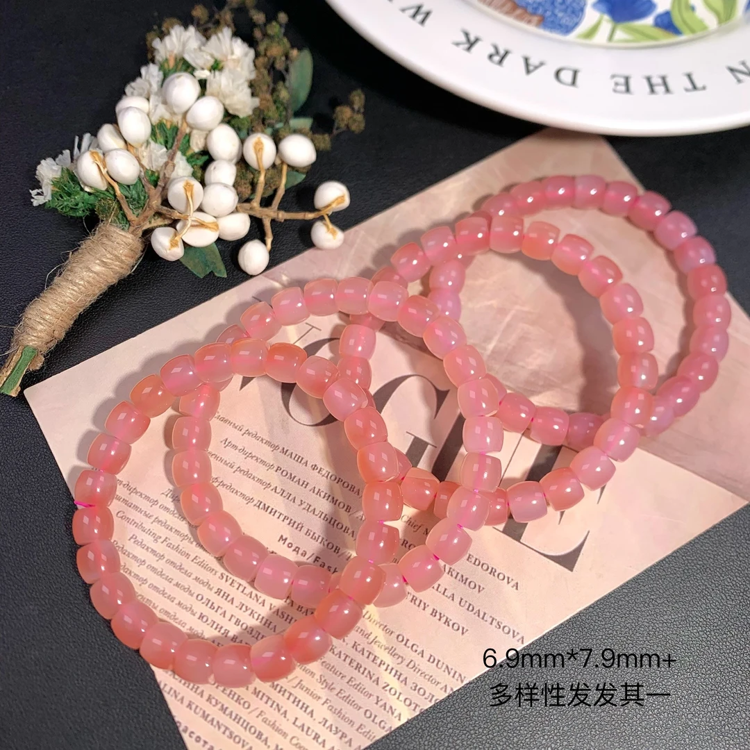 潮生石丨玛瑙手串7mm*8mm/多样性发其一/C01678