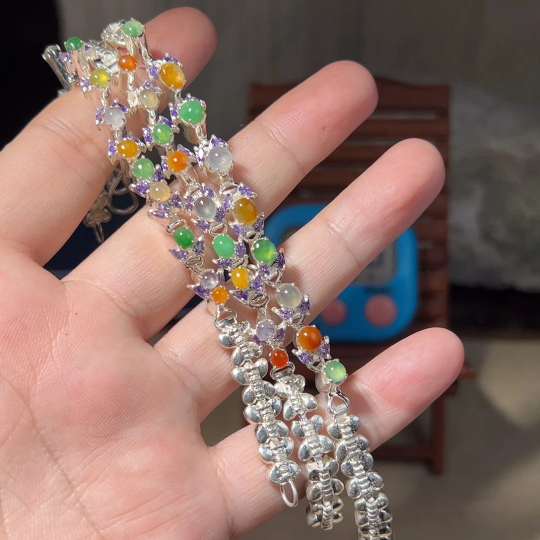 定制翡翠未镶嵌多样性发货拍一发一