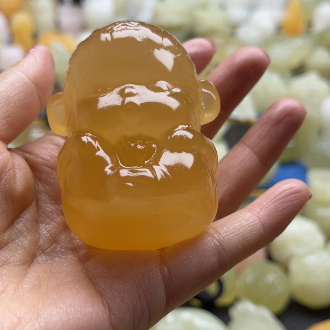 云***9天然雕刻桌面小摆件