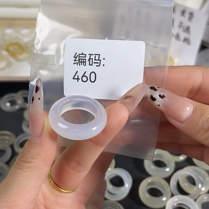 玛瑙/玉髓未镶嵌戒指460港18