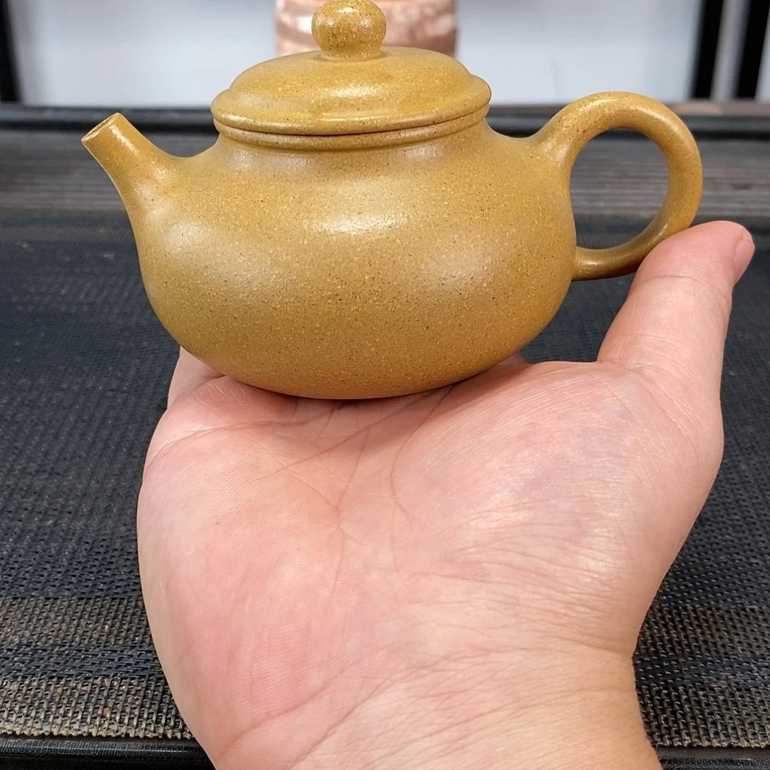 茶壶紫砂黄金段荣天容量200毫升