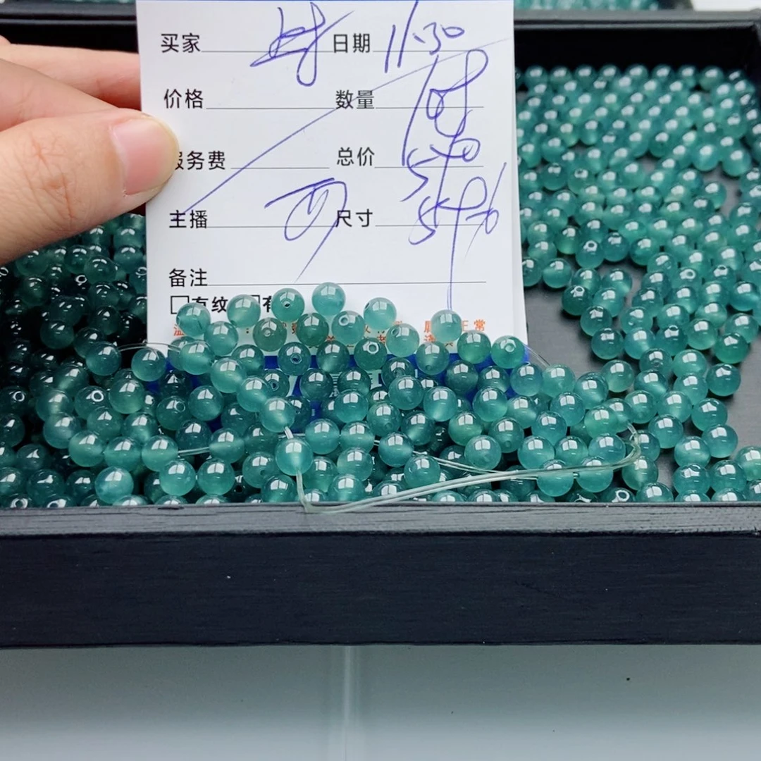 翡翠未镶嵌手链多样性108
