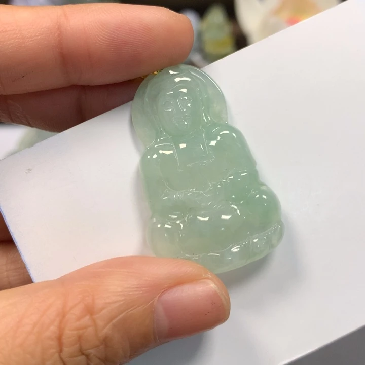 翡翠裸石纯天然a货翡翠