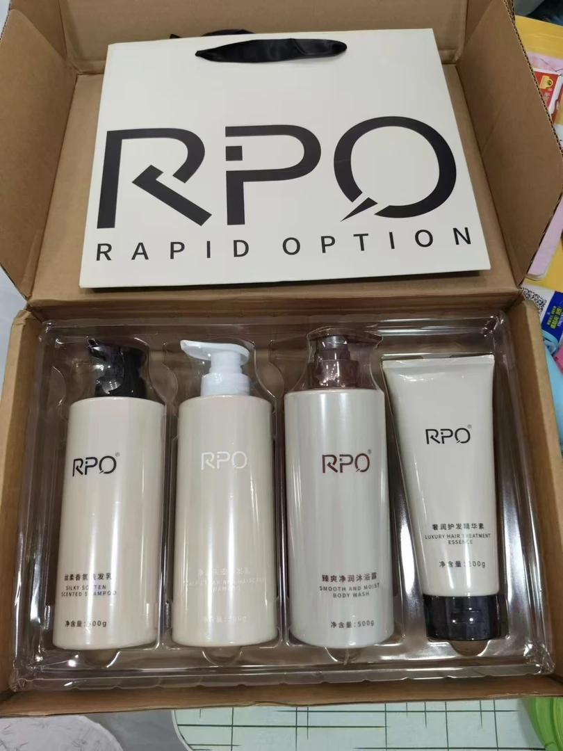 RPORPO洗护沐四件套RPO洗护套装控油蓬松洗发水柔顺沐浴露香氛