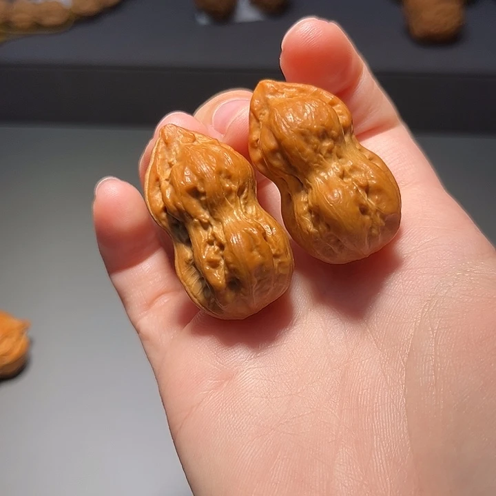 文玩核桃把件花生898