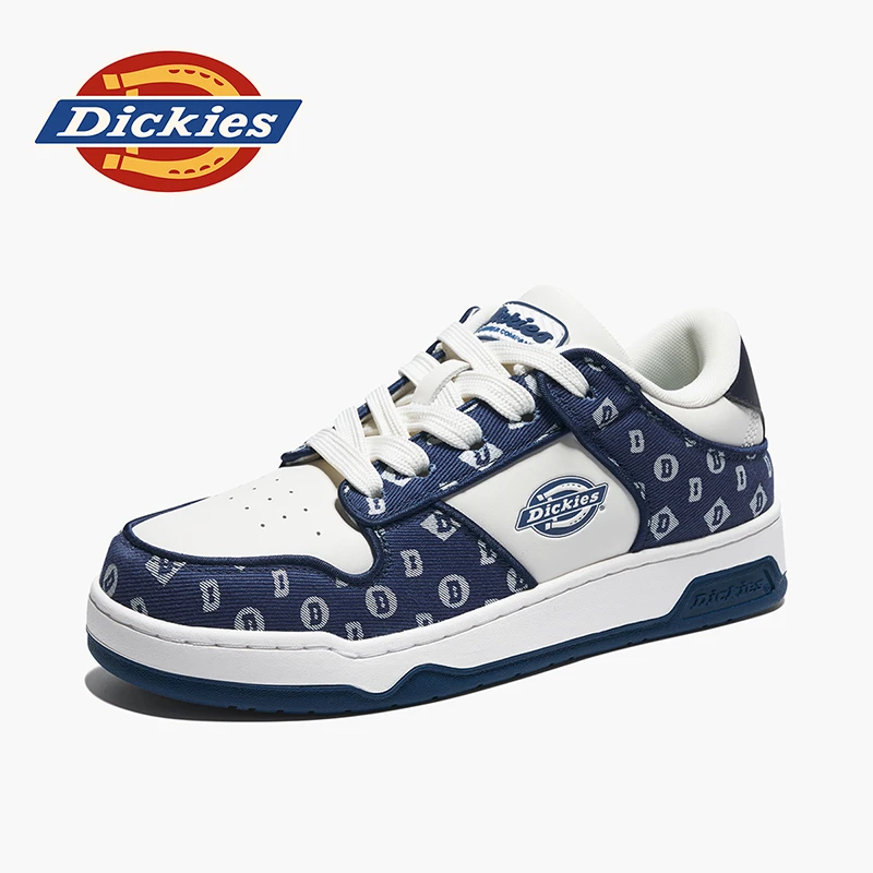 Dickies2025年新款休闲板鞋四季款透气低帮鞋子时尚百搭耐磨男鞋