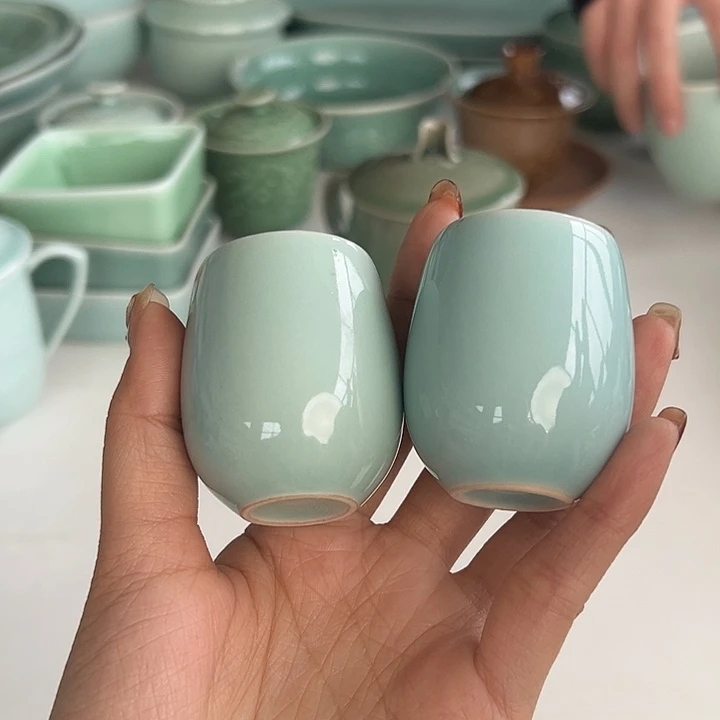 小米茶器龙泉青瓷