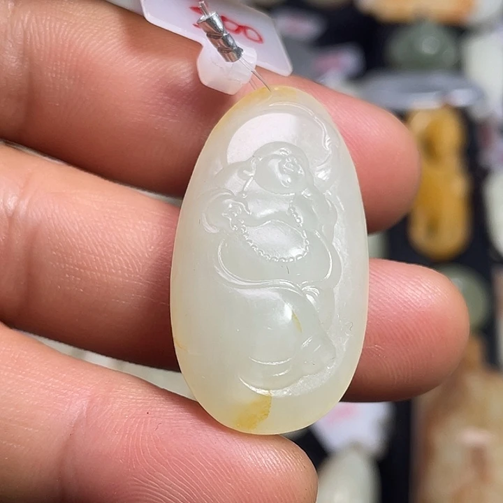 和田玉（糖玉）未镶嵌吊坠(不含链)吊坠