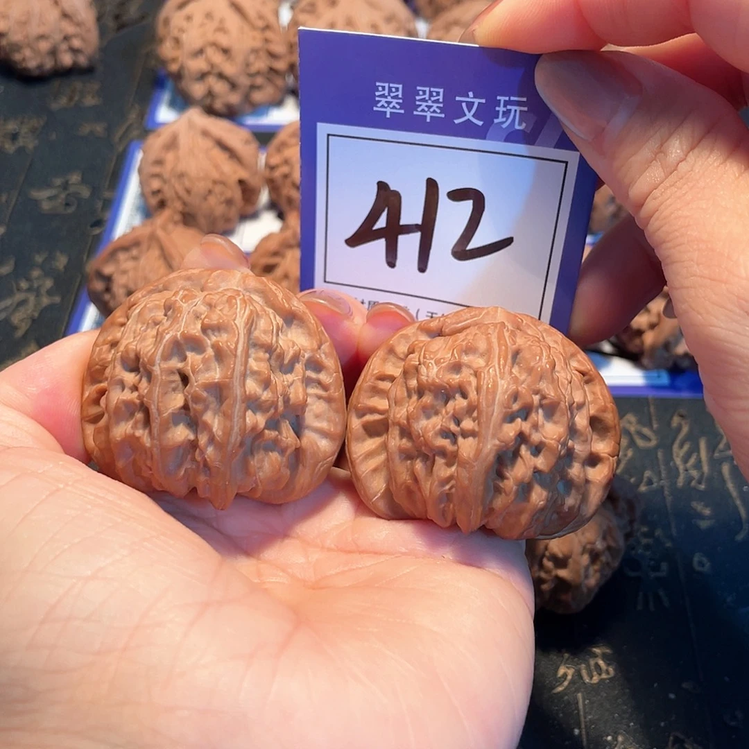 把件桃核412号全品白狮子45.5