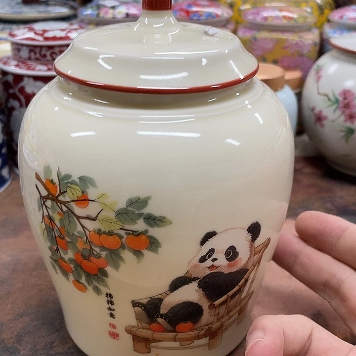 陶瓷罐茶叶罐密封罐