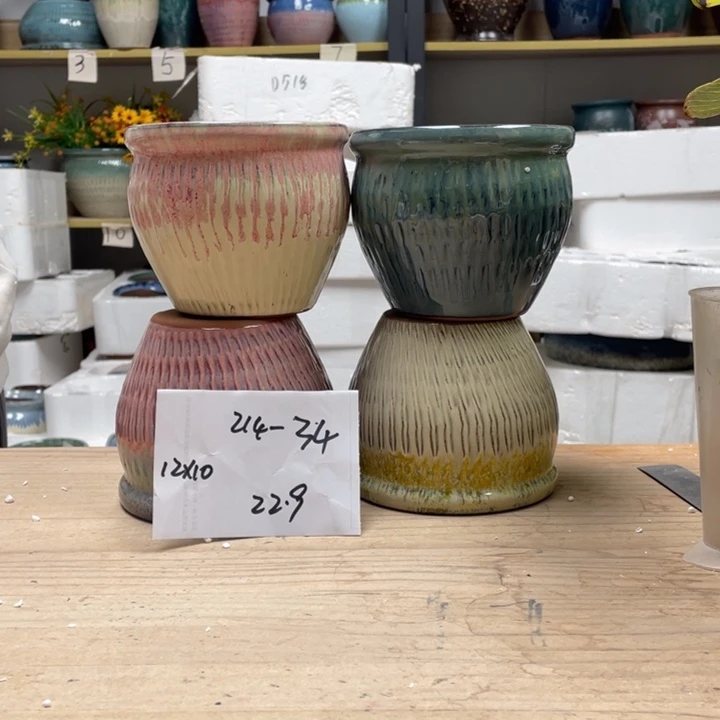 紫砂花盆多肉花盆微瑕34