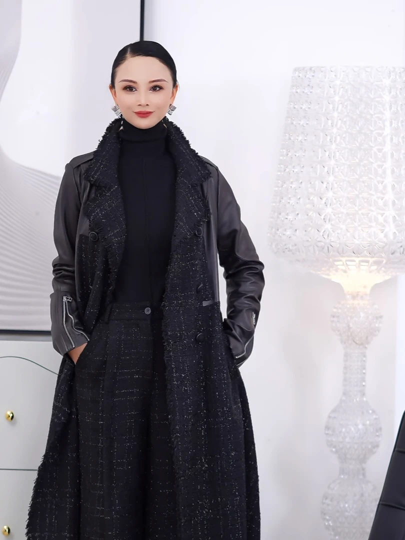 【NG】小香香长款风衣羊毛外套