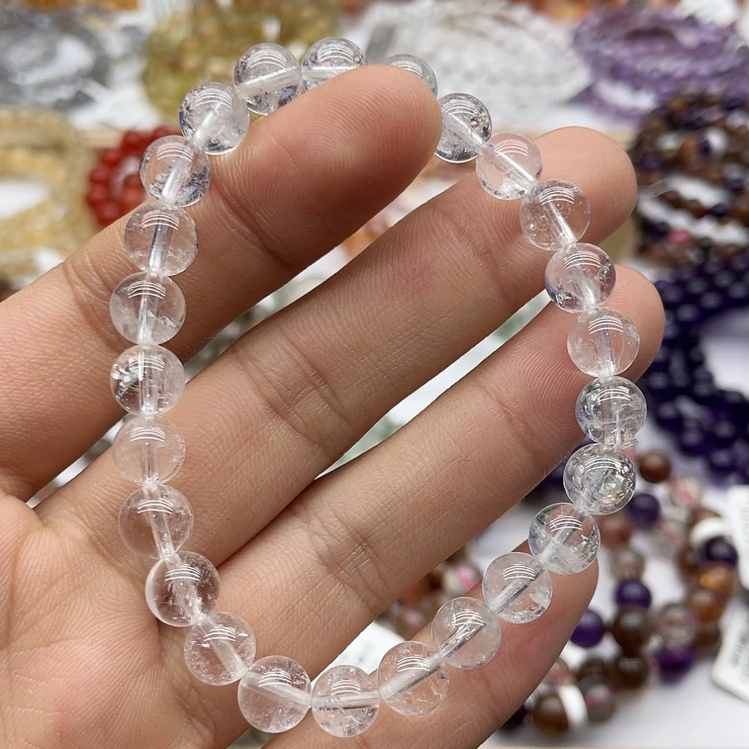 水晶手串未镶嵌多样性发货