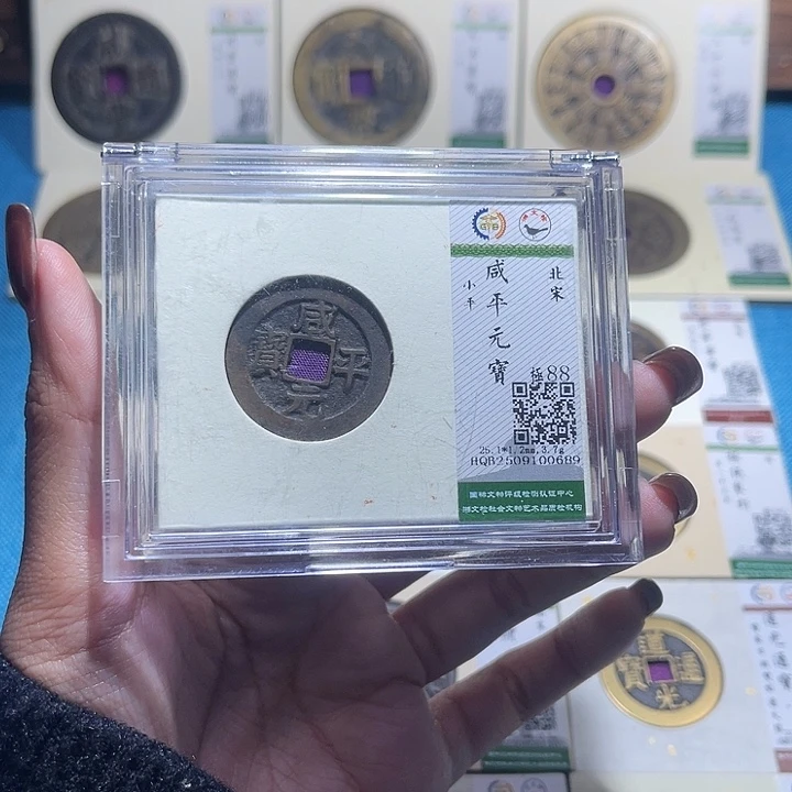 铜福宝咸平元宝同分数0689