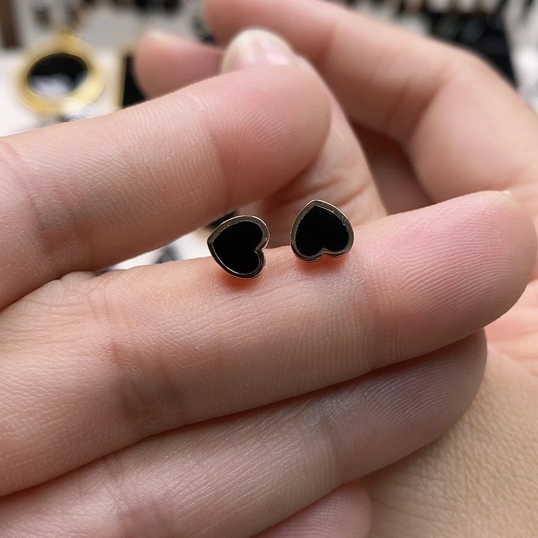 翡翠18K金镶嵌耳饰