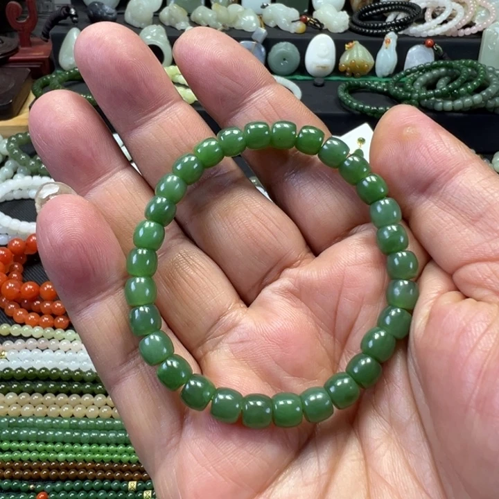 和田玉未镶嵌套链