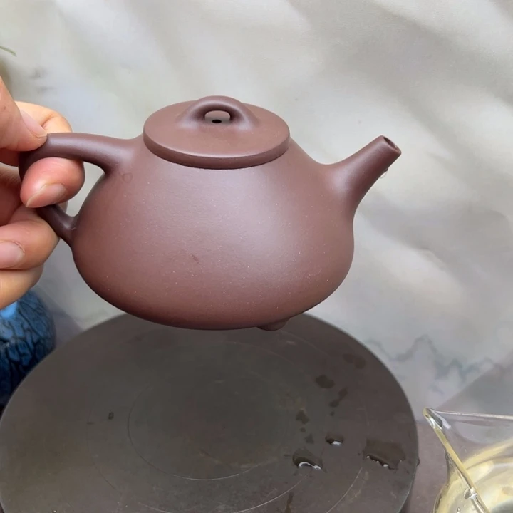 紫砂茶壶紫泥子冶200c c