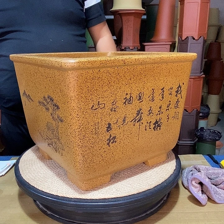 紫砂花盆紫砂花盆