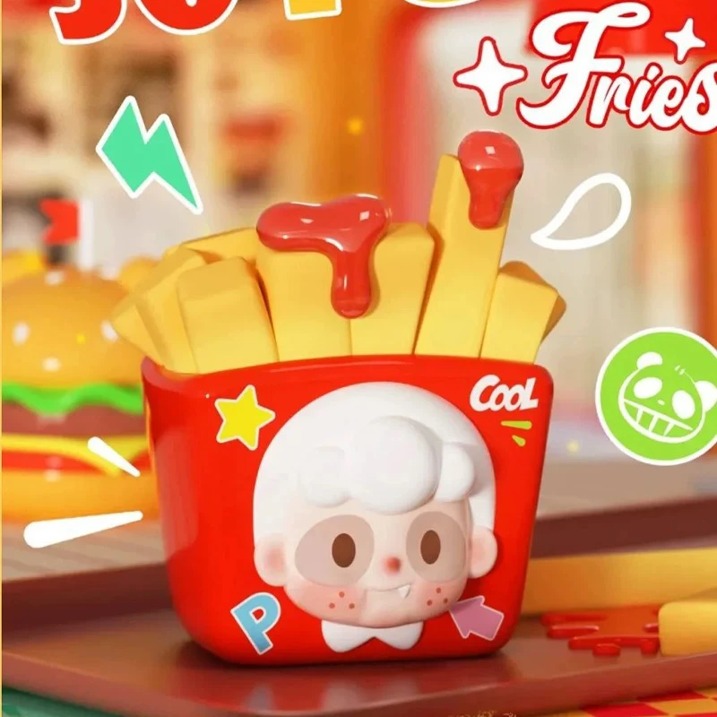 【拆盒】pancy当个吃货吧盲盒萌粒迷你可爱潮玩公仔手办摆件玩具