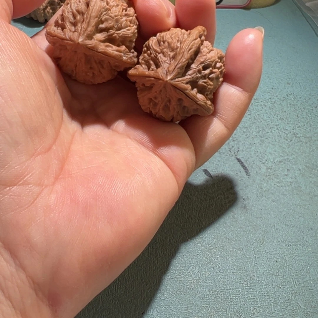 把件文玩核桃玉玺三棱33