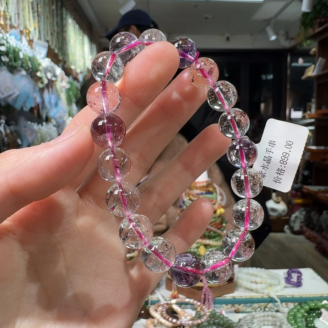 水晶手链未镶嵌拍一发一