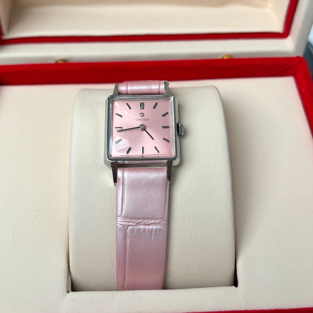 95新 Omega/欧米茄 20.5mm蝶飞手动机械表QA3608瑞士名表