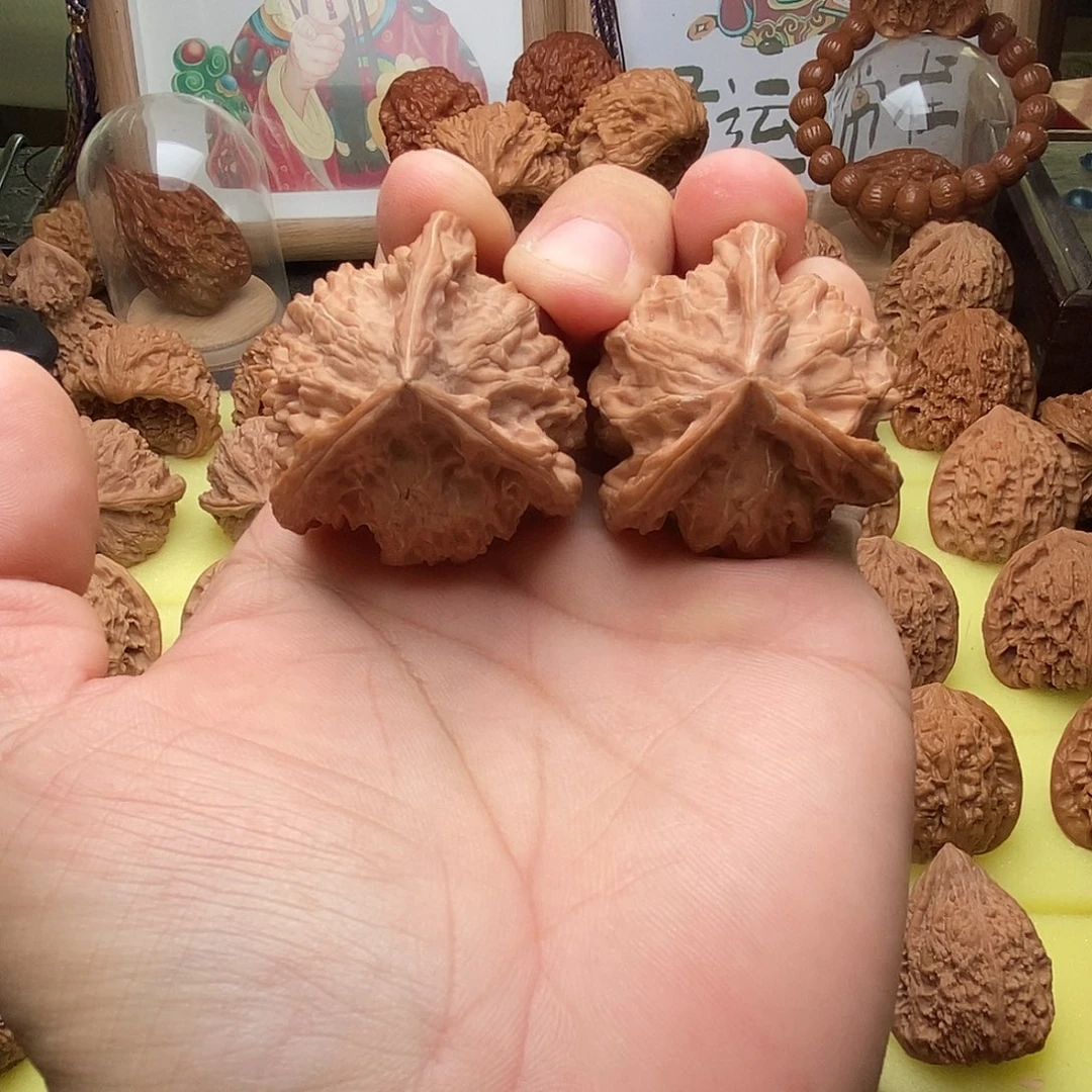 文玩核桃把件盘山人奔42