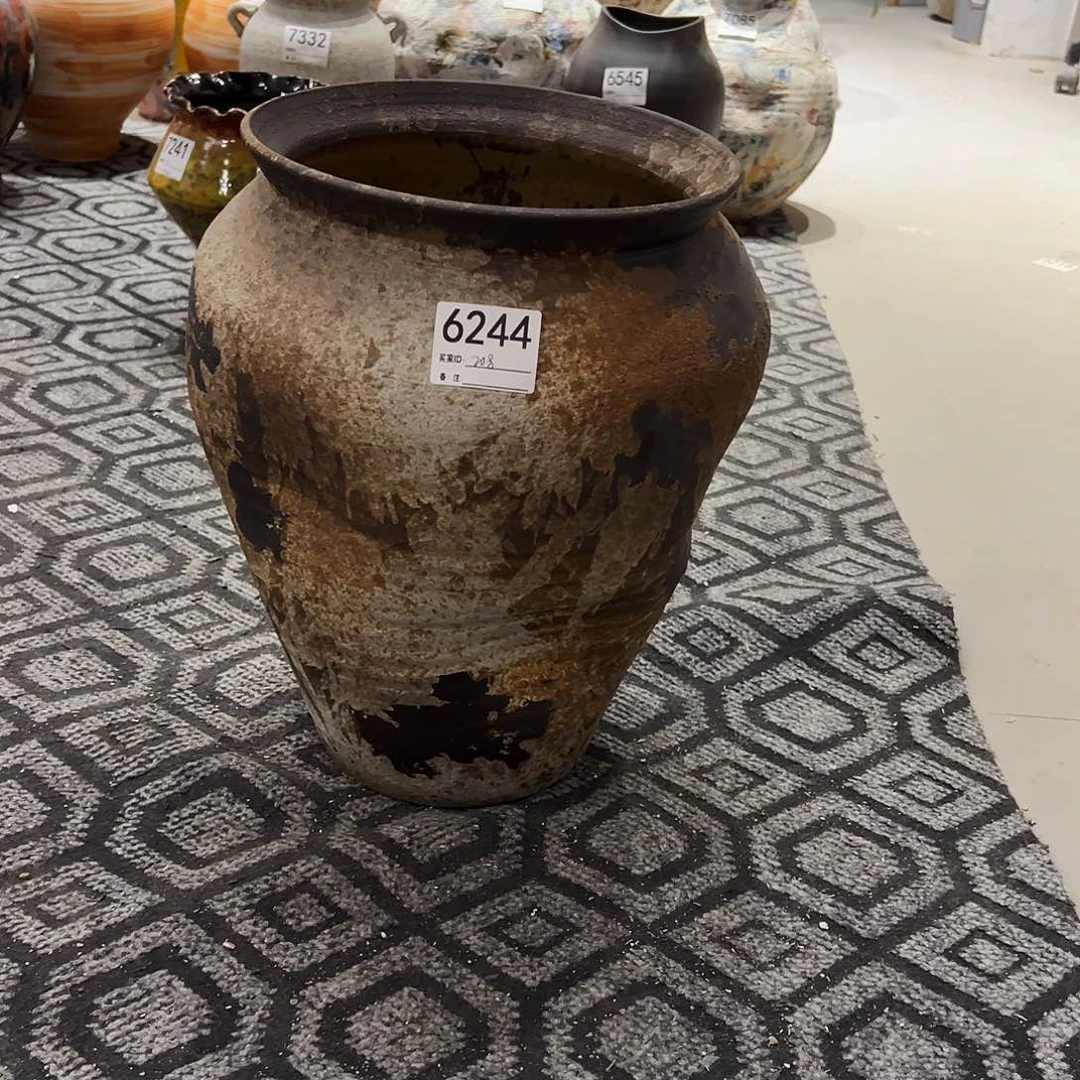 瓶长****甜 6244高39.5口23陶瓷花瓶无孔