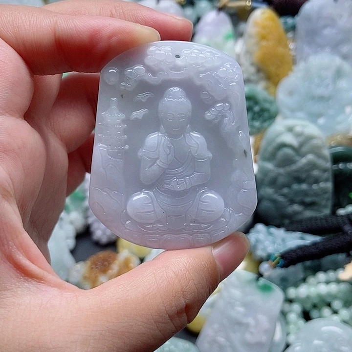 吊坠(不含链)未镶嵌翡翠1
