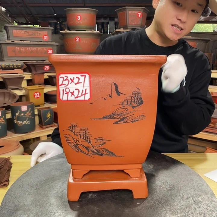 紫砂花盆工厂直发