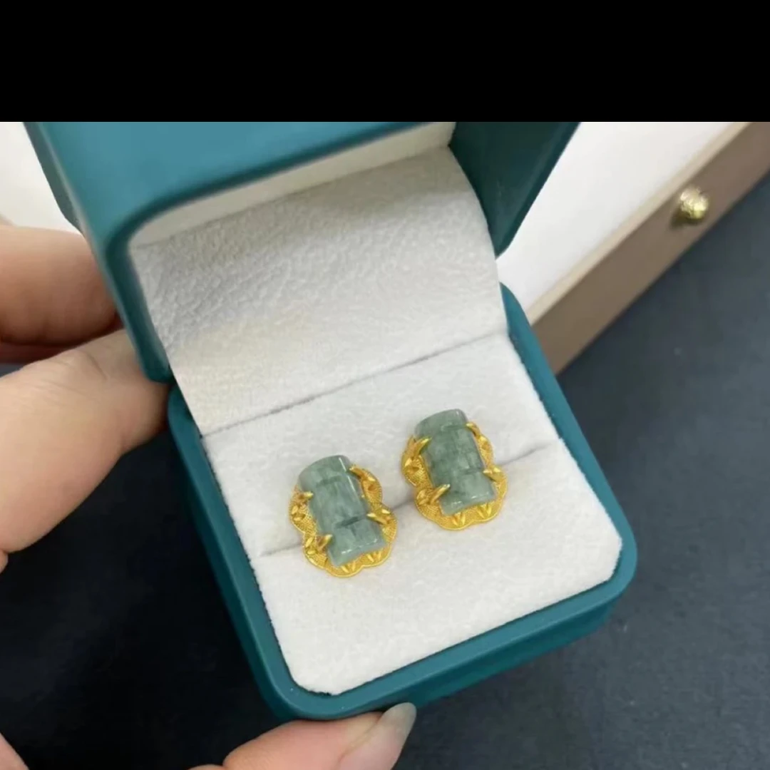 铜合金锆石耳饰 铜合金锆石耳钉