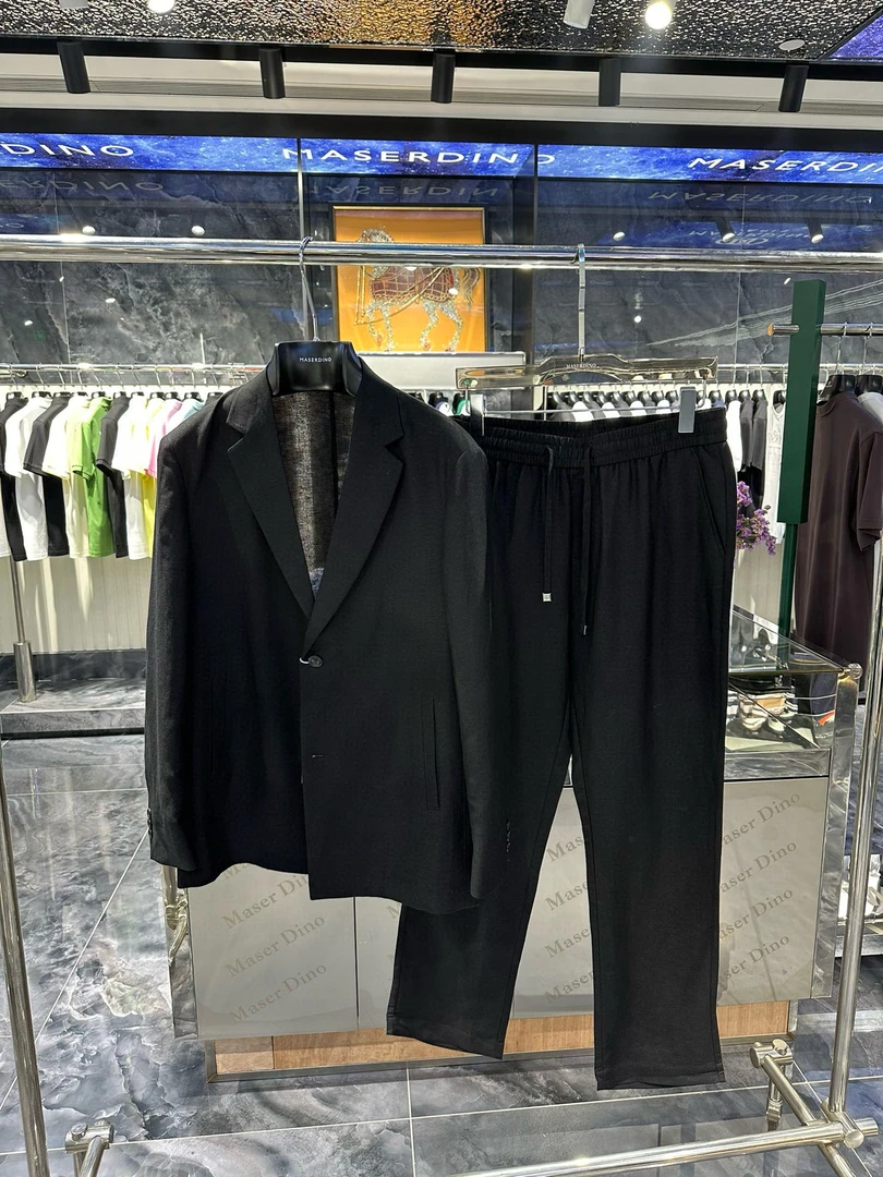 【玛撒蒂诺】春装亚麻休闲裤