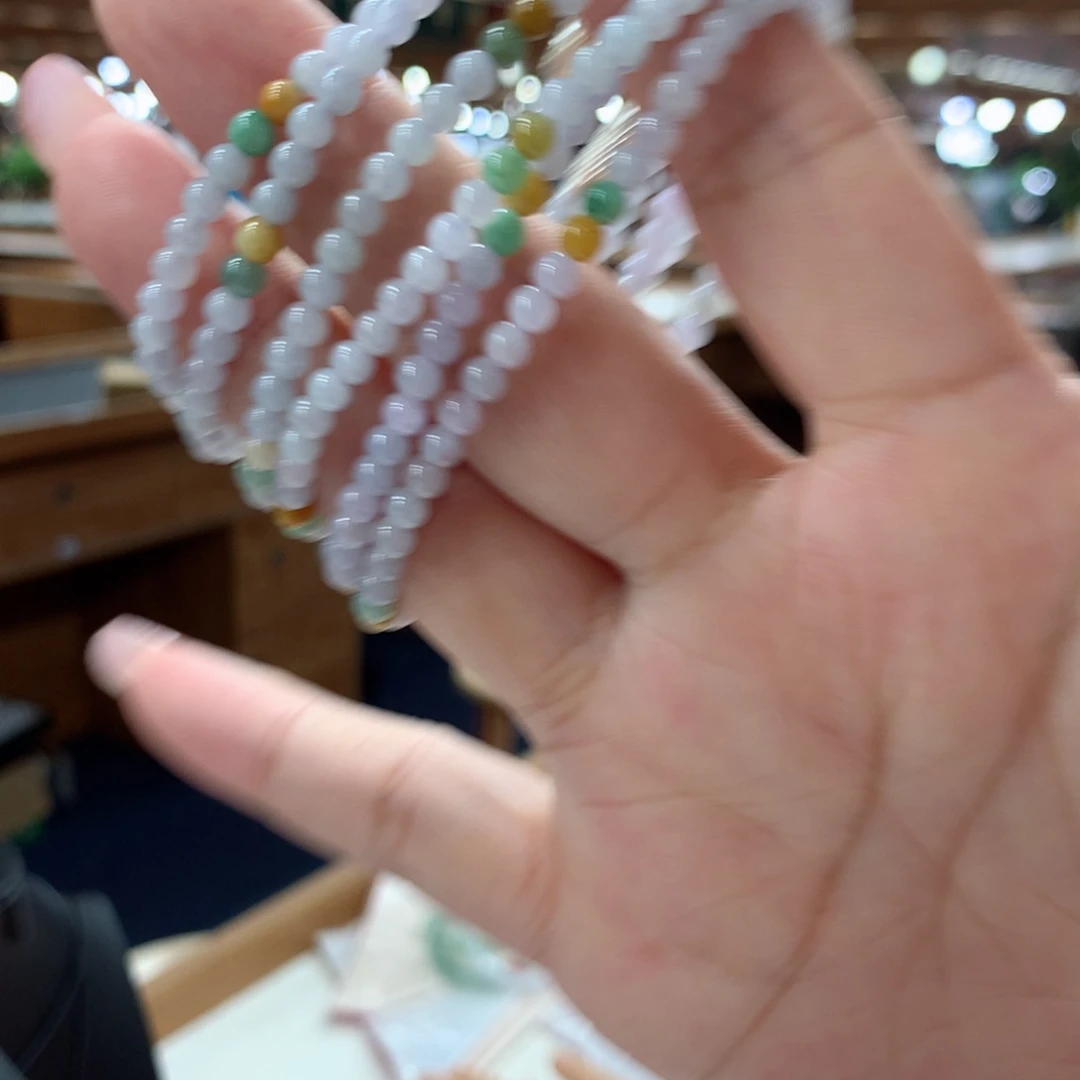 未镶嵌手链翡翠翡翠